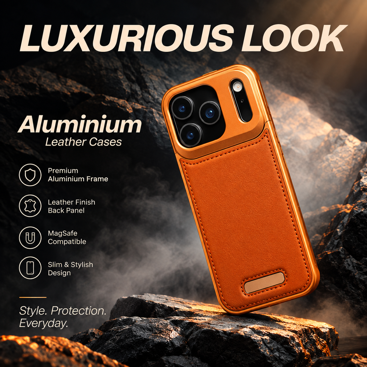 Premium Metallic AeroFLex Aluminium Leather